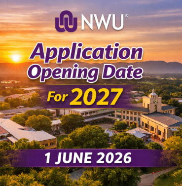 NWU Application Opening Date For 2027 - NWU Online